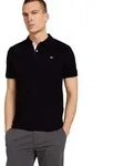 Tom Tailor Herren Poloshirt BASIC CONTRAST - Black 29999 - S