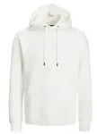Jack & Jones Herren Hoodie Kapuzenpullover JJESTAR BASIC - Relaxed Fit - Cloud Dancer