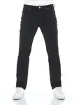 Lee Herren Jeans Brooklyn Straight - Regular Fit - Schwarz - Clean Black - Clean