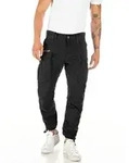 Replay Herren Cargo Hose COMFORT COTTON TWILL Comfort Fit Gear Schwarz 098 W 32...