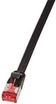 LOGILINK Patchkabel SlimLine CAT.6A U/FTP schwarz 5m