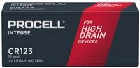 DURACELL Lithium-Batterie, CR123A, 3V, Intense Power, 10 St&uuml;ck