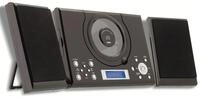 ROXX Stereoanlage MC 201, CD, Radio, schwarz