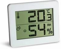 TFA Digitales Thermo-Hygrometer 30.5027.02, wei&szlig;