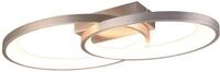 REALITY LED-Deckenleuchte Malaga R64482107 nickel-matt, 25 W, 2900 lm, 3000 K