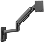 LOGILINK Monitorhalterung BP0169 17-49, Gasdruckfeder, Flat & Curved, Aluminium