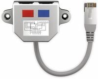 GOOBAY CAT.5 Kabel-Splitter Beschaltung Ethernet + ISDN