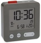 TFA Digitaler Funkwecker 60.2545.10, anthrazit