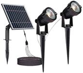 V-TAC Solar LED-Gartenleuchten-Set VT-11031, 2x 1,2 W, 3000 K, IP65