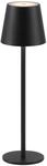 JUST LIGHT LED-Akku-Tischleuchte 19250-18 schwarz, 2,5 W, 320 lm, 3000 K, IP54