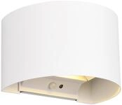 REALITY LED-Akku-Wandleuchte Talent R27769131 wei&szlig;, IP 44, 2 x 0,5 W, 100 lm, 3000 K