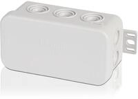 F-TRONIC Verteilerdose, 85x44x40 mm, 10 Einf&uuml;hrungen, grau