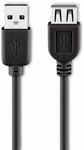 GOOBAY USB 2.0 Hi-Speed Verl&auml;ngerung, A/A, 93599, 1,8 m, schwarz