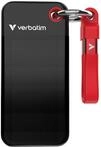 VERBATIM Externe SSD Pocket 1TB schwarz-rot