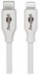 GOOBAY USB-Daten/Ladekabel 39446, 1,0 m, wei&szlig;