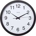 HAMA Wanduhr Aruba 40cm, schwarz HAMA Wanduhr Aruba 40cm, schwarz