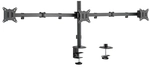 LOGILINK Monitorhalterung BP0173 3fach 17-27, Aluminium