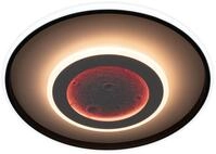 N&Auml;VE LED-Deckenleuchte 1408377, 33W, 1800lm, CCT, wei&szlig;/schwarz, 50cm