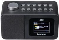 LENCO DAB+/FM Uhrenradio, Bluetooth, Farbdisplay