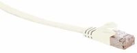 S-IMPULS RJ45 Patchkabel U/UTP, m. CAT.7 Rohkabel, 1 m, wei&szlig;