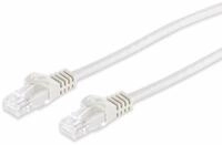 S-IMPULS RJ45 Patchkabel CAT 7 Rohkabel U/UTP, wei&szlig;, 1,5 m