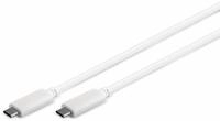 GOOBAY USB 3.1 Typ C Anschlusskabel 67194, C/C, 1,0 m