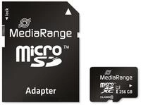 MEDIARANGE MicroSD-Card Class 10, 256 GB