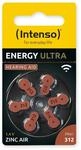 INTENSO H&ouml;rger&auml;te-Batterie Energy Ultra A 312, 6 St&uuml;ck, braun