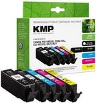 KMP Tintenpatronen Multipack 1576,4205 ersetzt CANON PGI580PGBK XXL / CLI581BKCMY XXL