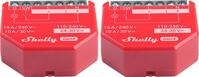 SHELLY Relais 1PM Gen4, 16 A, WLAN, Bluetooth, rot, 2 St&uuml;ck