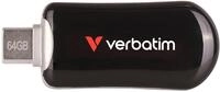 VERBATIM USB-C Stick Plectra 30224 USB 3.2 64GB schwarz