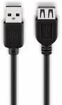 GOOBAY USB 2.0 Hi-Speed Verl&auml;ngerung, A/A, 68905, 5 m, schwarz