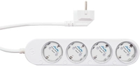 SHELLY Power Strip 4 Gen4, 4-fach Steckdosenleiste, wei&szlig;, WiFi, Bluetooth, Zigbee,
