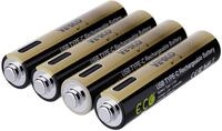 VERICO Li-Ion-Akku Loop Energy, AAA PRO, 4er Pack
