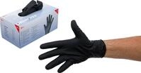 BGS TECHNIC Einweghandschuhe-Box, Nitril, Gr.XL, mit extra Griffigkeit, 100...