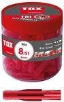 TOX Allzweckd&uuml;bel Tri, 8x51 mm, in Runddose, 90 St&uuml;ck
