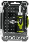 GOOBAY TOOLS Schraubendreher-Set, 77842, mit 43-tlg. Bitsatz