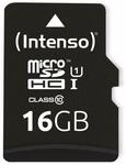 Intenso International 3423470, Intenso International INTENSO MicroSDHC Card 3423470,