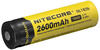 Nitecore NC-18650/26, NITECORE LiIon-Akku 18650 NL1826, 4/3 A, 3,7 V-, 2600 mAh