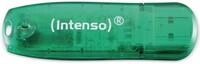 INTENSO USB-Stick Rainbow Line 3502460 USB 2.0 8GB gr&uuml;n/transparent