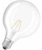 OSRAM LED-Lampe RETROFIT, E27, EEK: F, 2 W, 250 lm, 2700 K, G125,