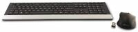 MEDIARANGE Funk-Tastatur- und Maus-Set MROS105, QWERTZ, schwarz-silber