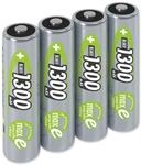 ANSMANN NiMH-Mignon-Akku maxE, 1300mAh, 4 St&uuml;ck