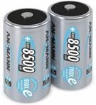 ANSMANN NiMH-Mono-Akku maxE, 8500 mAh, 2 St&uuml;ck