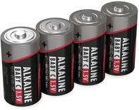 ANSMANN Baby-Batterie, Alkaline, C / LR14, 1,5 V-, 4 St&uuml;ck