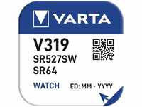 Varta 319101111, VARTA Knopfzelle Silver Oxide, 319 SR64, 1.55V, 10 Stück