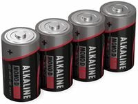 ANSMANN Mono-Batterie, Alkaline, D / LR20, 1,5 V-, 4 St&uuml;ck