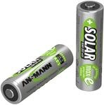 ANSMANN Solar NiMH Akku Mignon AA 800 mAh maxE 2-St&uuml;ck