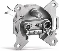 GOOBAY Antennendose 67046, 3-Loch Stich-/Enddose, 75Ohm