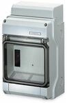 HENSEL Feuchtraum-Kleinverteiler KV 9106, 1-reihig, 6 TE, IP65